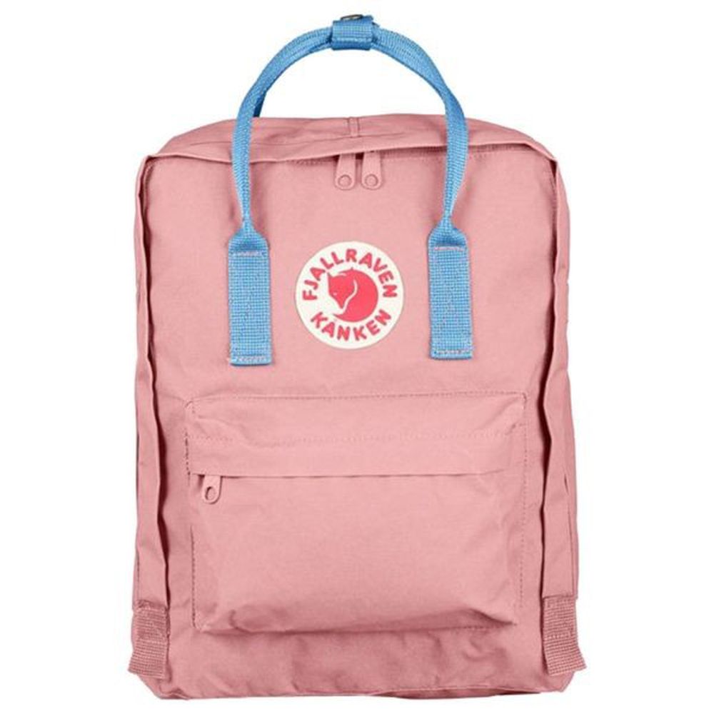 FJALLRAVEN - Kanken Mini後背包-粉紅/空氣藍