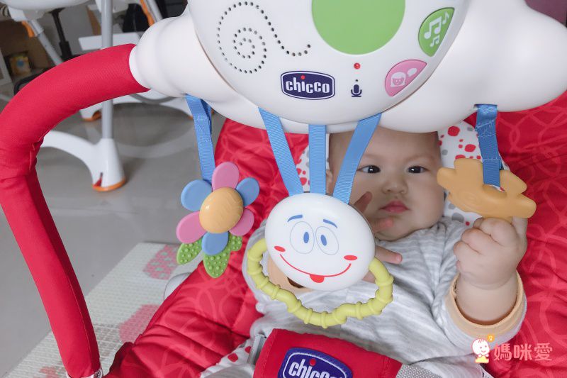 義大利 chicco - Balloon安撫搖椅探險版-小魚兒
