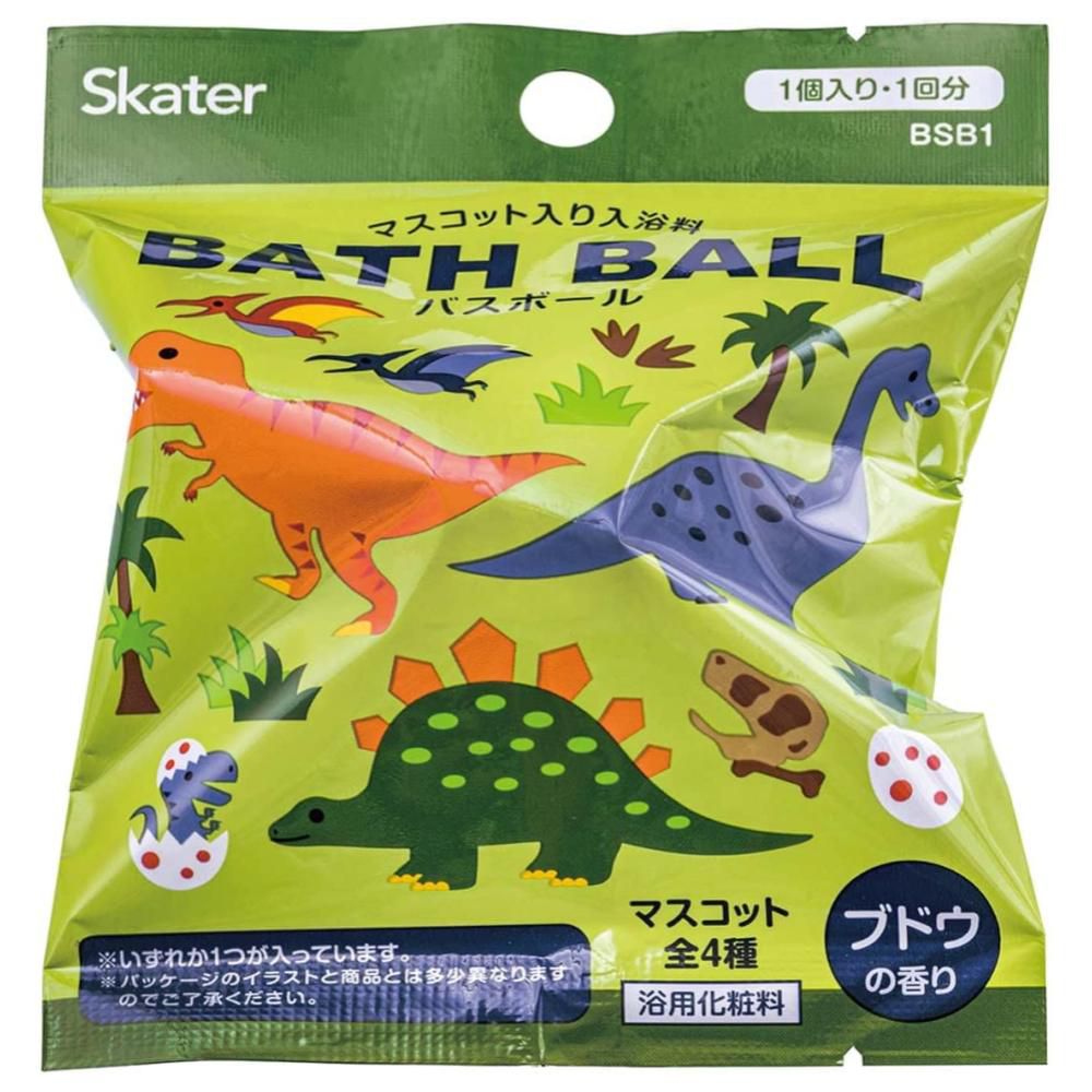 日本 SKATER - 恐龍 沐浴球 入浴劑-款式隨機