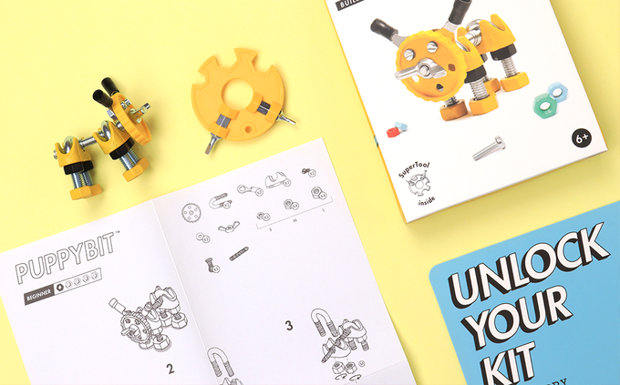 以色列 theOffBits - 機械積木-小狗