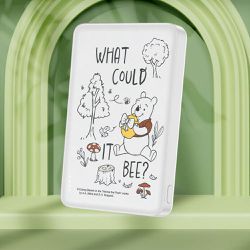Disney 迪士尼 - ✂附wh貼紙 迪士尼 20W PD超薄磁吸無線快充行動電源 10000mAh-蘑菇維尼