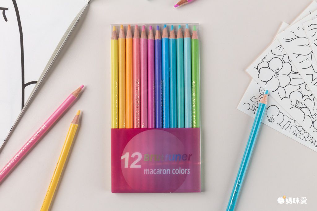 Brutfuner金屬配色彩繪色鉛筆-50色