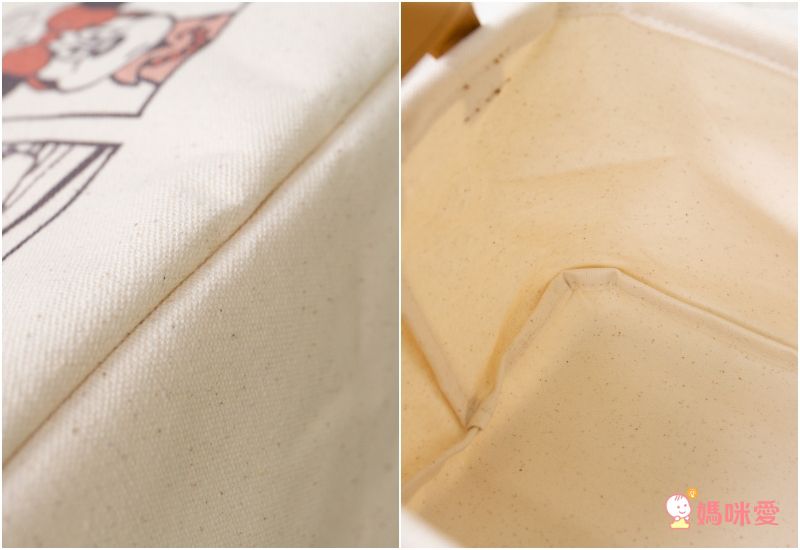 日本 LIV HEART - 迪士尼布質提把收納箱-拼接小飛象-紫 (38x26x23cm)