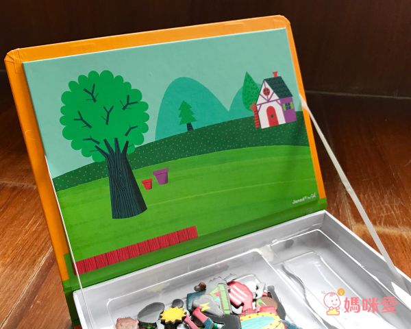 法國Janod - 【熱賣】磁鐵遊戲書-四季