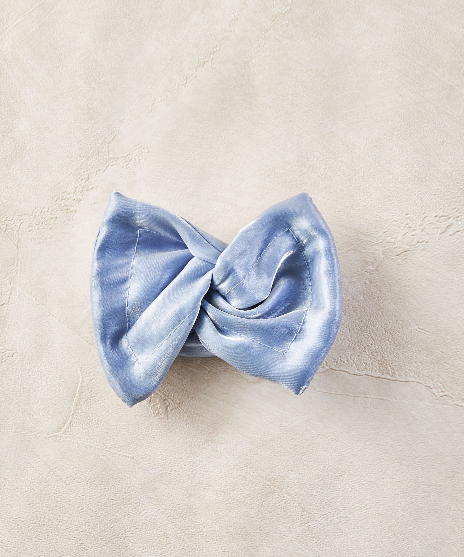 日本 Lattice - [日網熱銷] 簡單優雅紐結髮圈-逐光夢幻-淺米