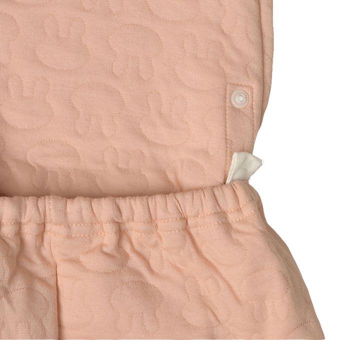 akachan honpo - 長袖鋪棉家居服-側邊按扣 兔子-粉紅色