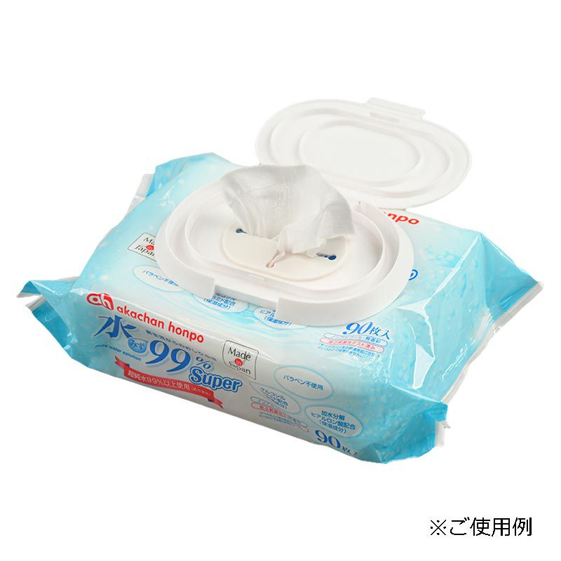 akachan honpo - FUTAP濕紙巾蓋Plus-白色 (11.9×8cm)