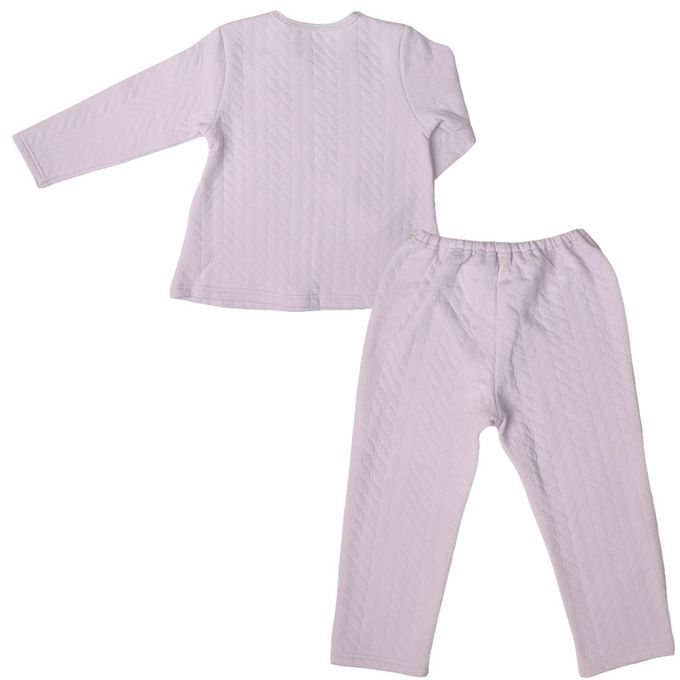 akachan honpo - 長袖鋪棉套頭家居服-獨角獸-紫色