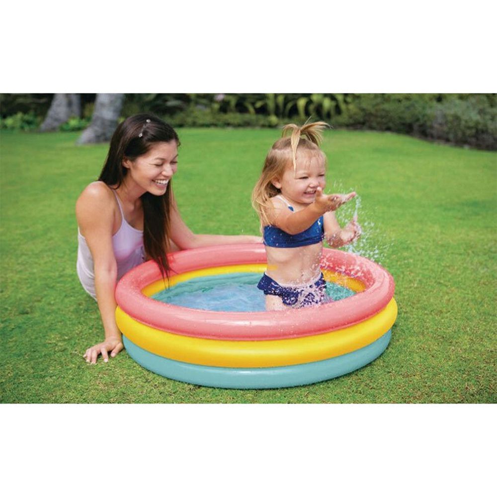 三色游泳池 (86cm)