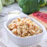 芽米寶貝 - D04 莧籽牛肉蔬菜炊飯-13m+-冷凍-150g*2盒