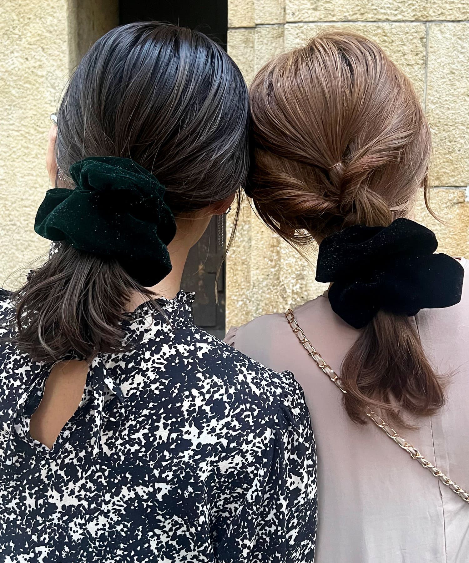 日本 Lattice - [推薦]低調閃亮份量感大腸圈-酒紅