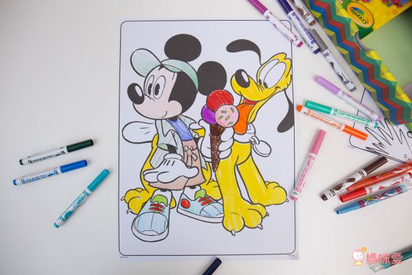 【迪士尼 ✖ 美國 Crayola 繪兒樂】39 折起！蠟筆、彩色筆、印章、著色本通通有