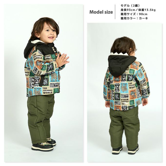 日本 ZOOLAND - 潑水加工 防寒玩雪保暖機能長褲-素面-黑