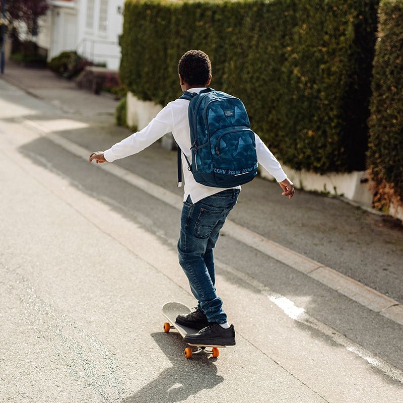 Beckmann - Sport Junior 護脊書包 30L-微笑藍鯨3.0