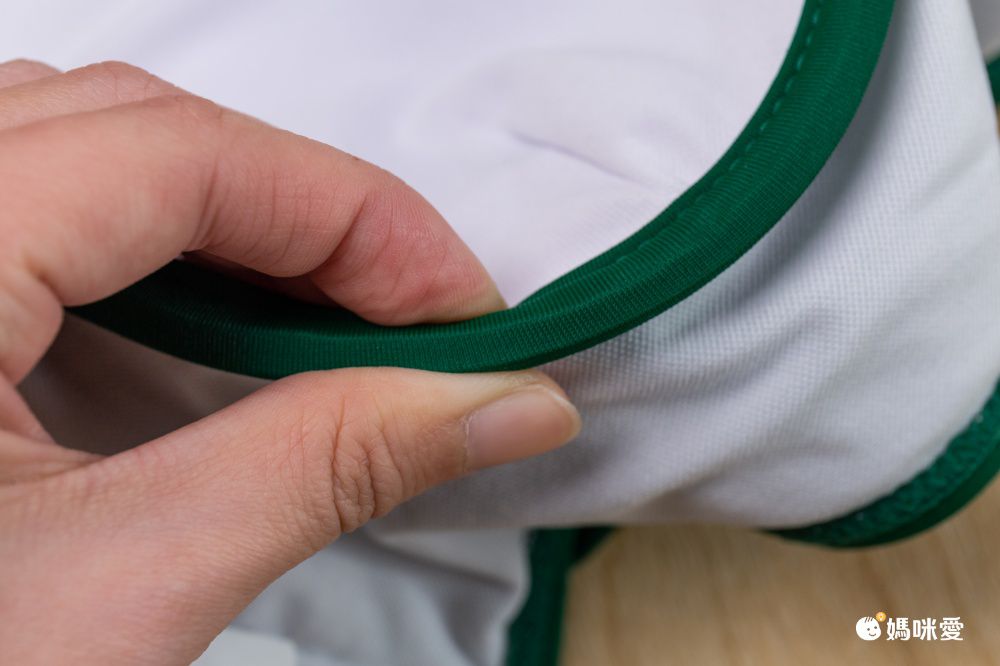 小清新比基尼罩衫顯瘦修身泳衣(三件組)-潑墨葉片-綠+白-比基尼上衣、泳褲、罩衫