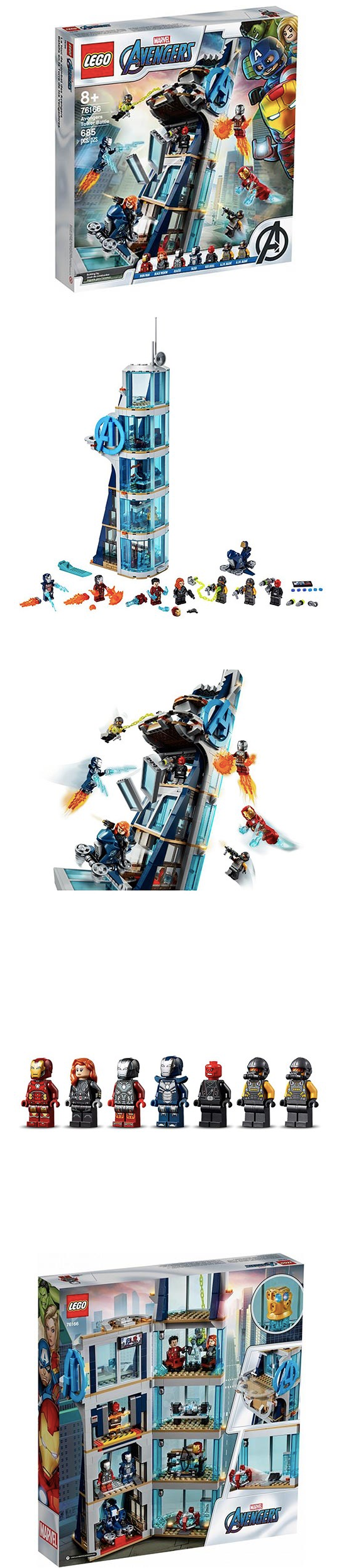 樂高 LEGO - 樂高積木 LEGO《 LT76166 》SUPER HEROES 超級英雄系列 - Avengers Tower Battle-685pcs