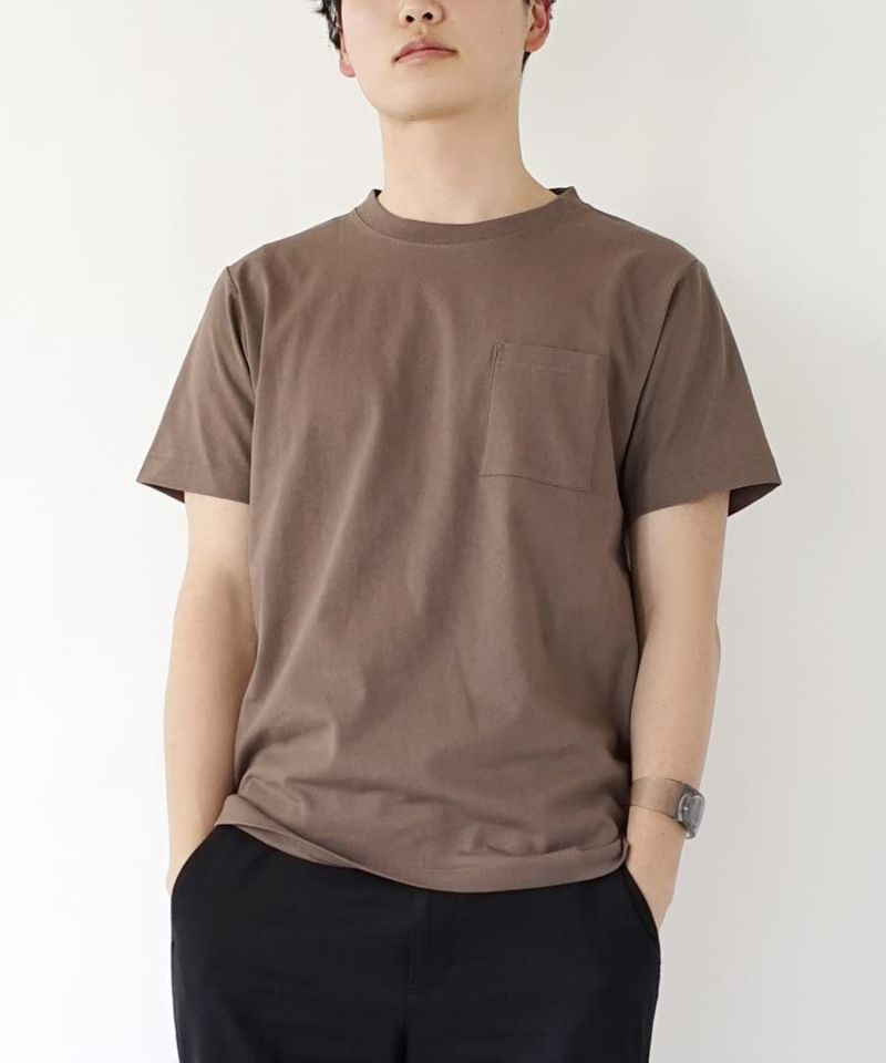 日本 zootie - 抗透汗 圓領口袋短袖上衣(爸爸)-白