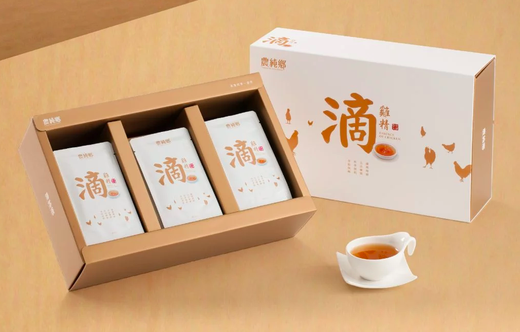 年節禮盒【農純鄉】常溫滴雞精/燕窩鱸魚精/大本山益生菌