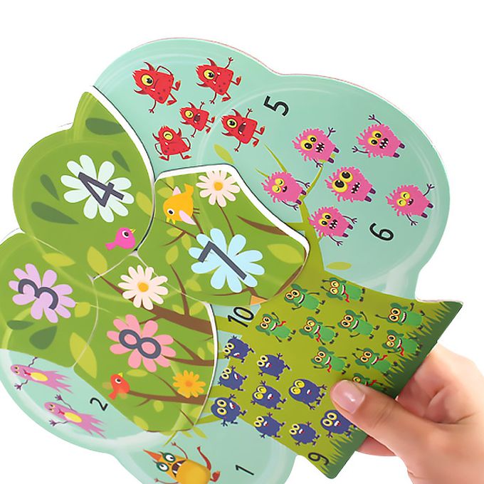 韓國 Ariati - 磁性數字拼圖-美麗的樹屋