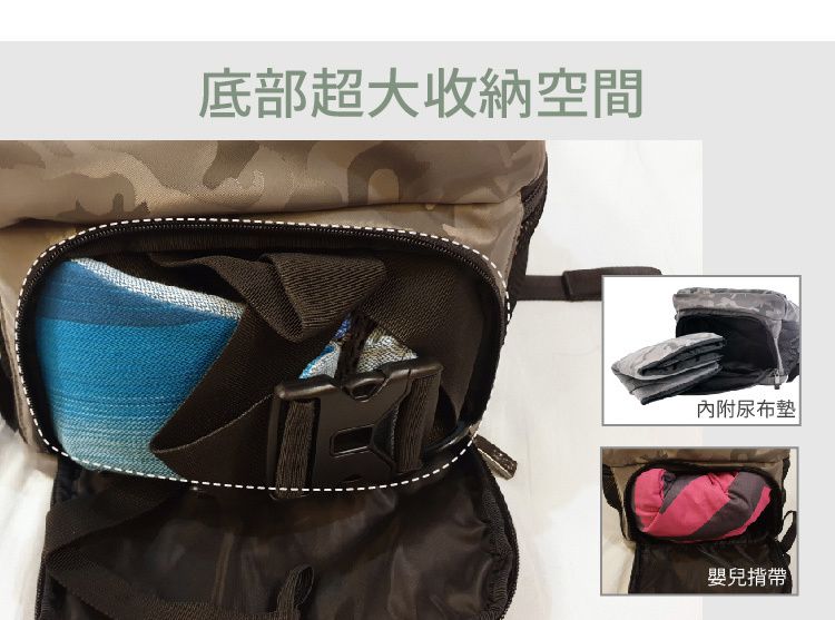 13Thirteen - 育兒包-迷彩