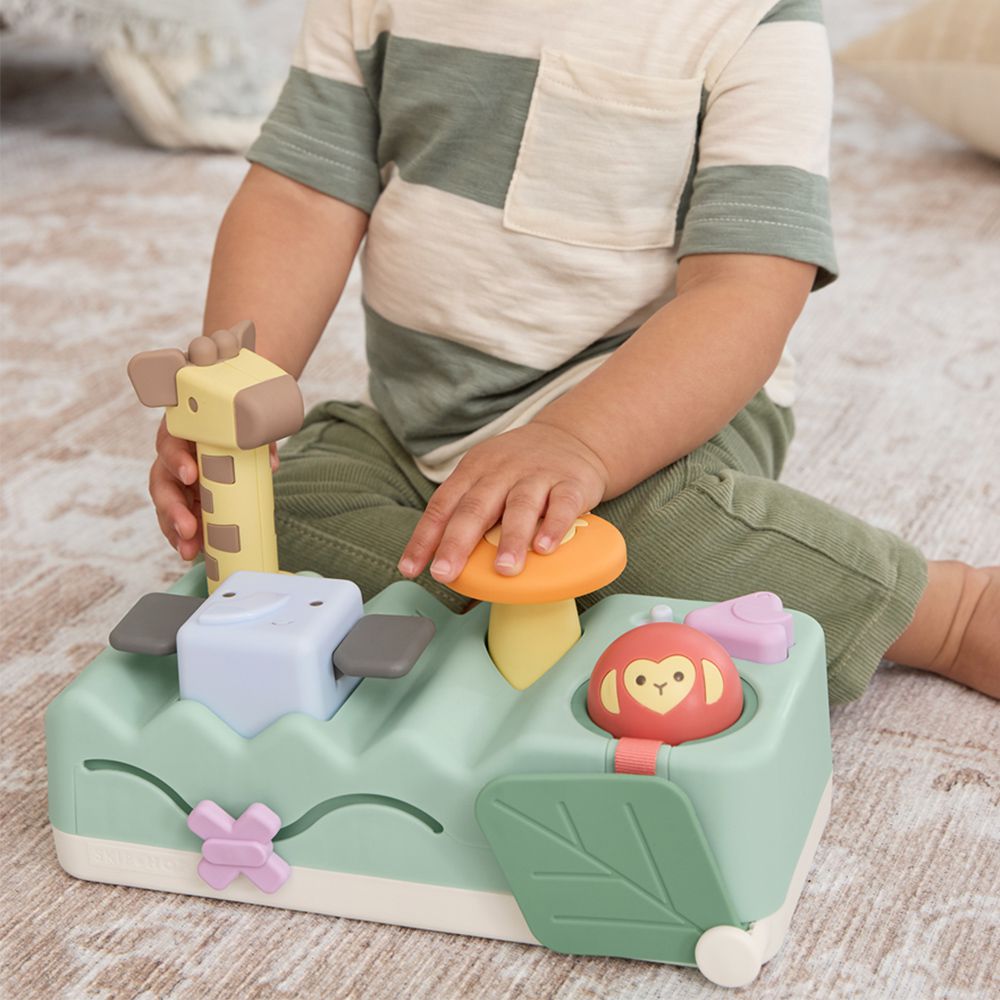 幾何奇境動物敲敲樂玩具