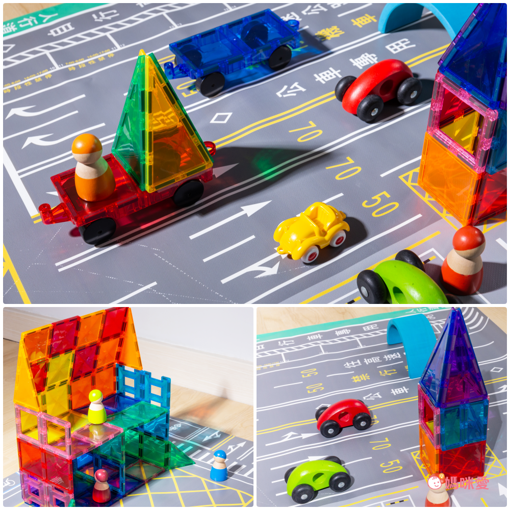 MiDeer - 多彩透光磁力片(60片)