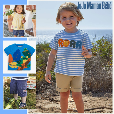 【JoJo Maman BeBe】洋裝｜短袖上衣