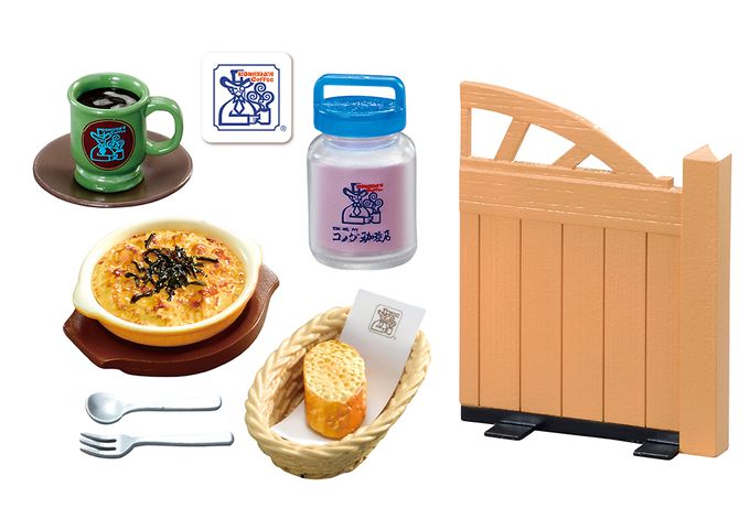 RE-MENT - 聯名系列 Komeda's Coffee 客美多咖啡 整組6種