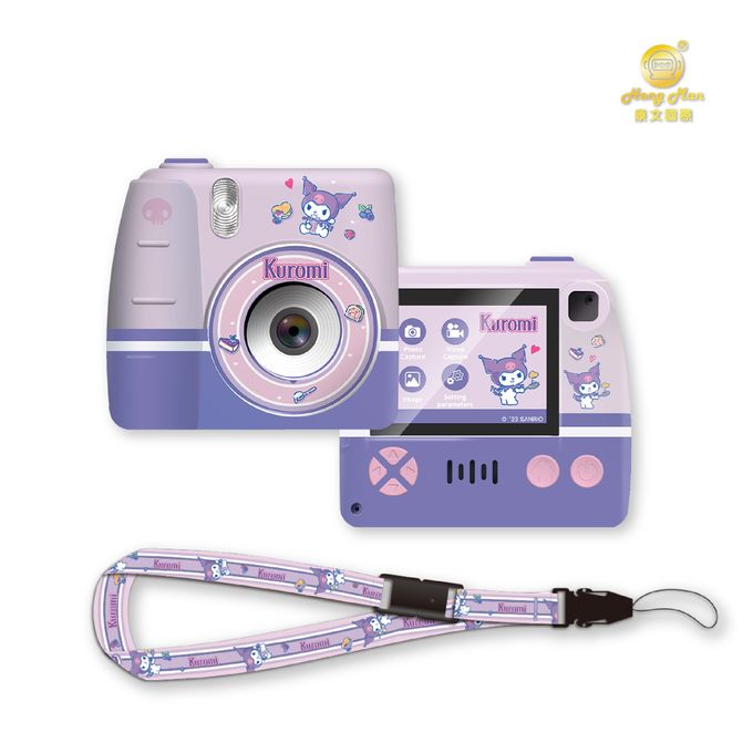 Hong Man - 三麗鷗系列兒童數位相機-甜點酷洛米