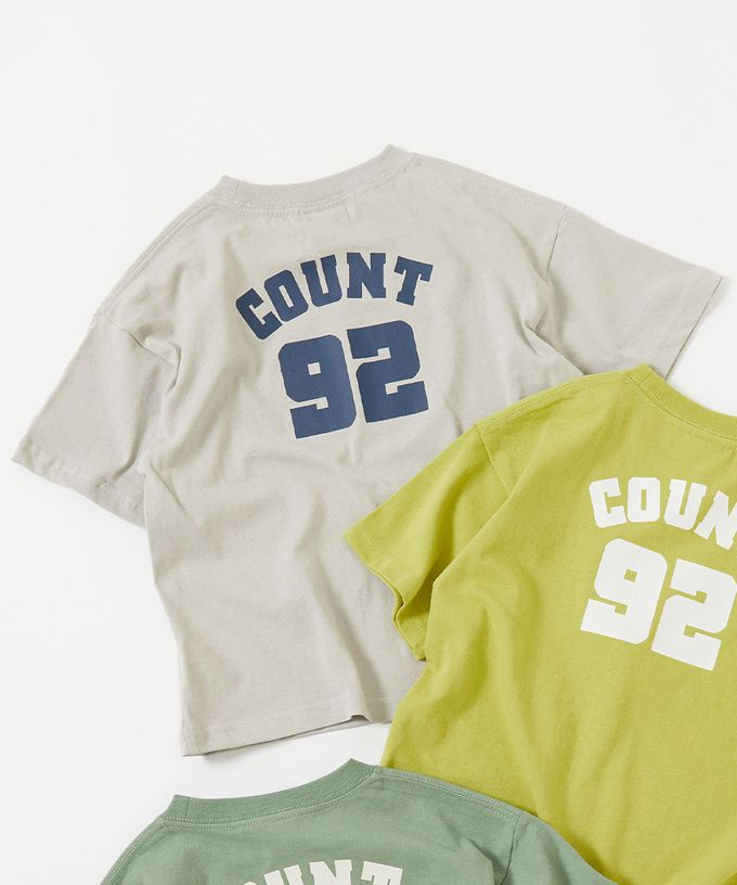 日本 devirock - 純棉定番短袖上衣-小字LOGO-米白