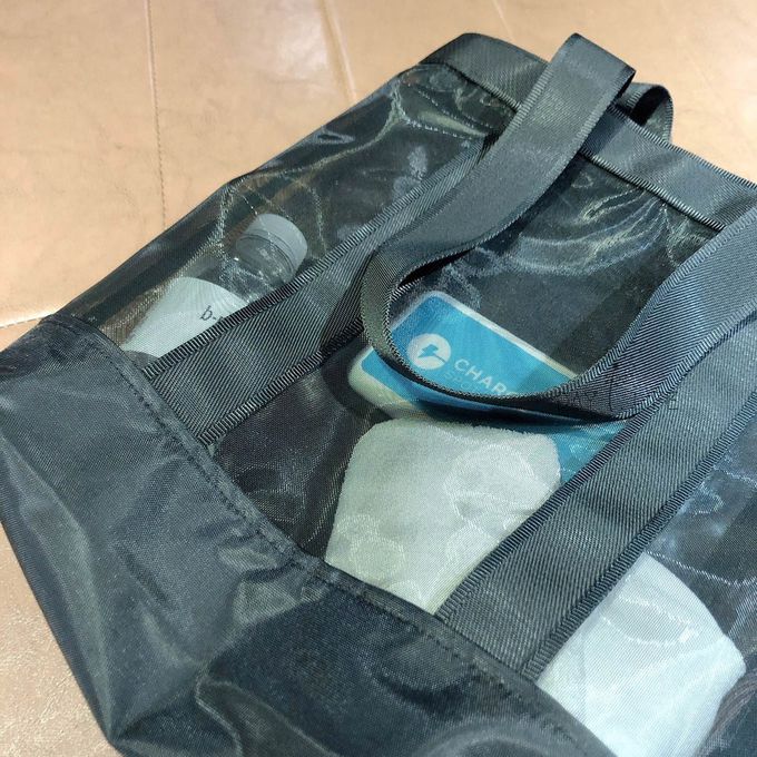 理理 liil - 透網多用托特肩背包-M (L440xH355xD110mm/背帶長245mm)-約275g