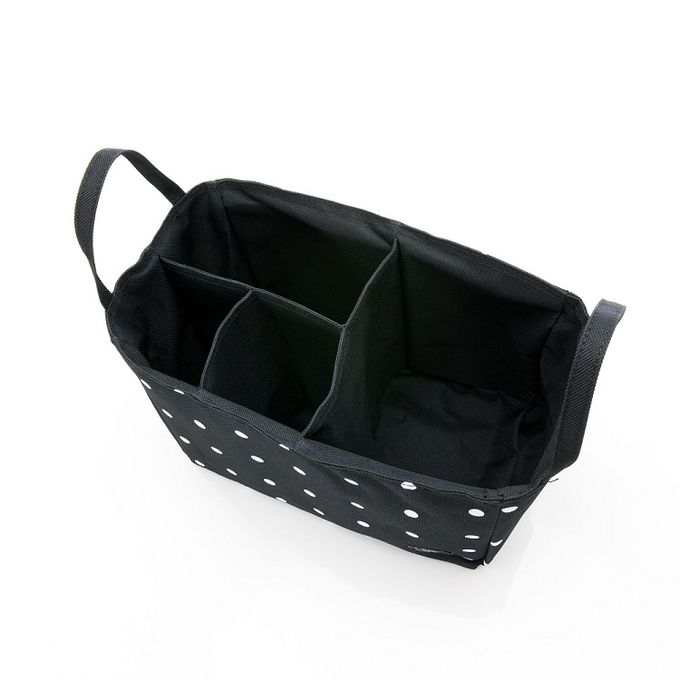 TiDi 經典萬用分隔袋  款式–黑底白點點