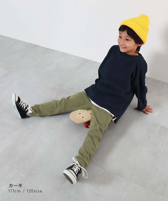 日本 devirock - 熱銷定番 超彈力羅紋束口長褲-黑