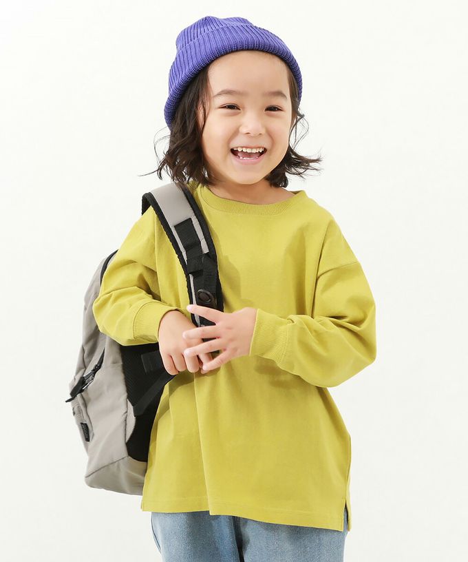 日本 devirock - 純棉耐洗百搭廓形長袖上衣-白