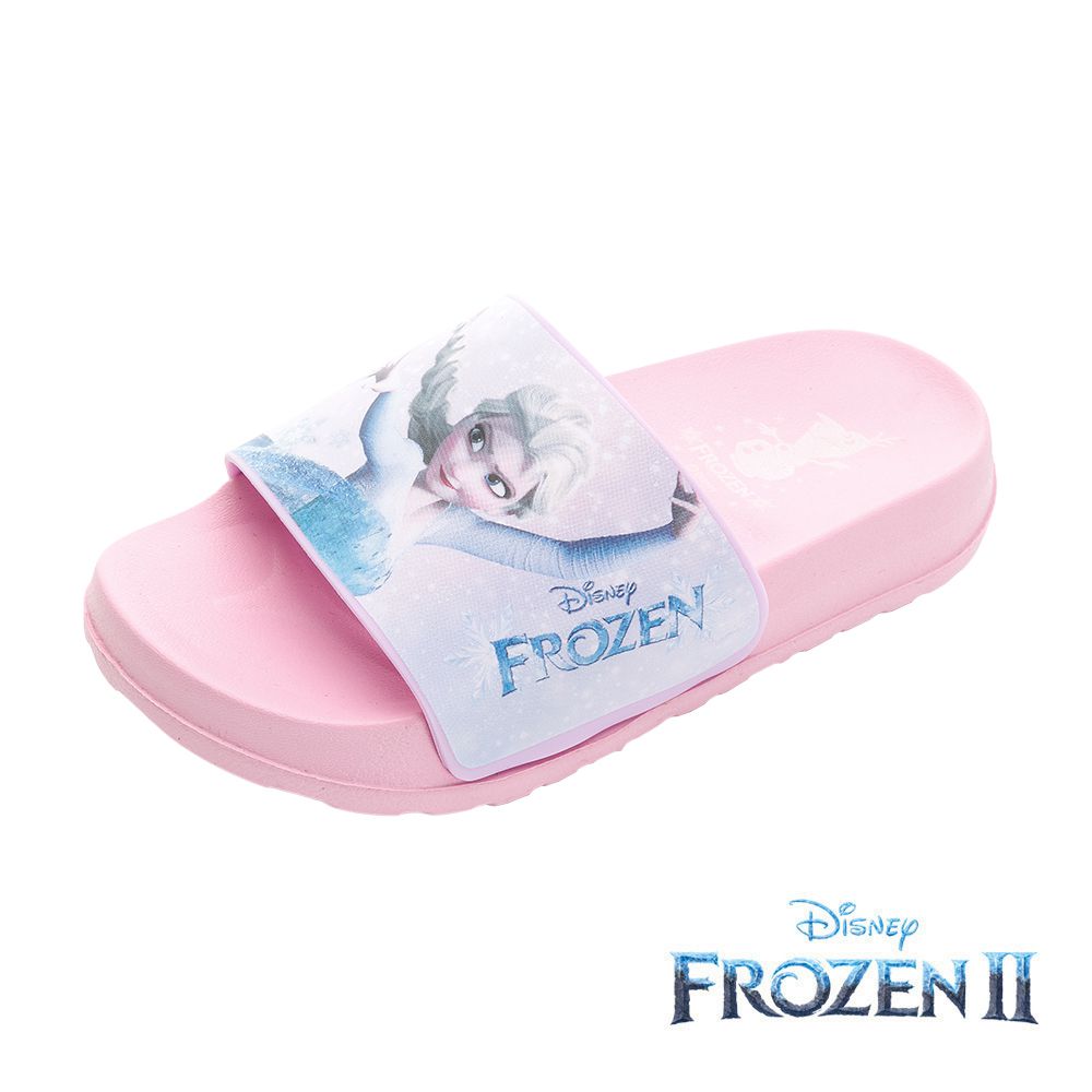 迪士尼Disney - 冰雪奇緣2 童鞋 EVA拖鞋 FOKS41503-室內室外都好穿-粉紅-(中童段)