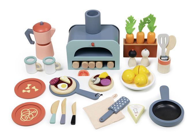 美國 Tender Leaf - 豪華歐風窯烤廚房