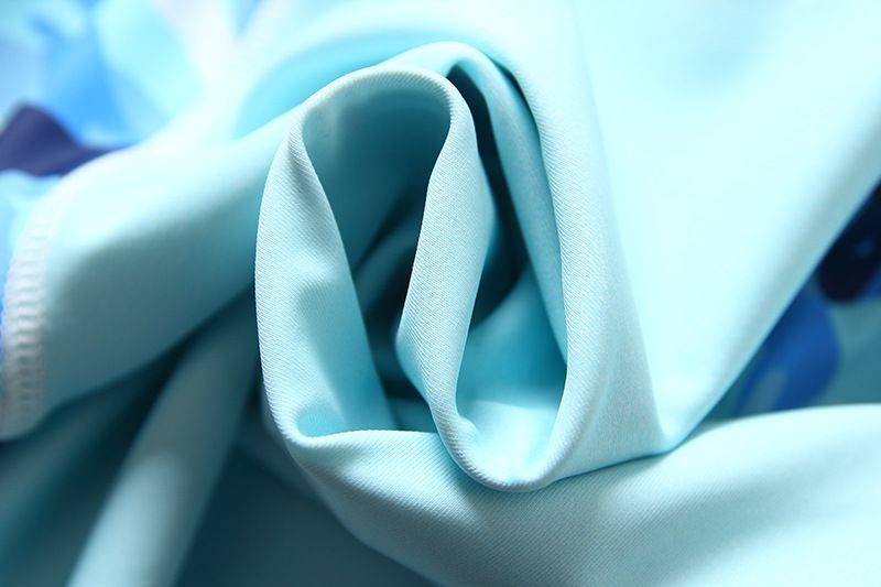 男寶長袖泳裝套裝(附帽子)-大嘴鯊魚-淺藍+灰