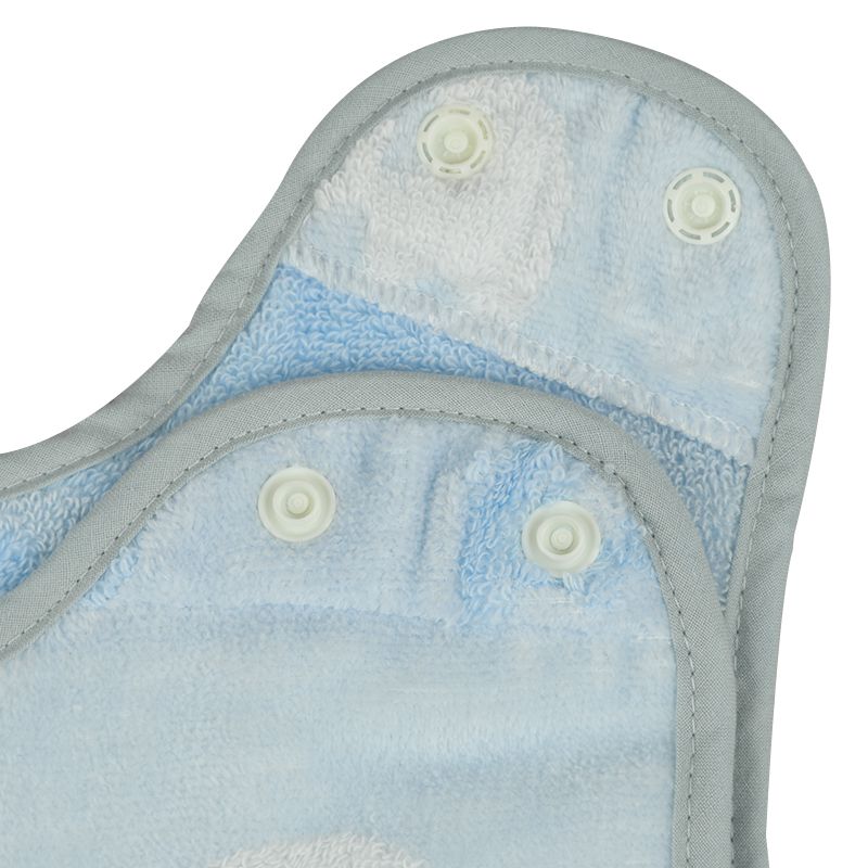 akachan honpo - 柔軟純棉防踢被-藍色 (60~90cm)