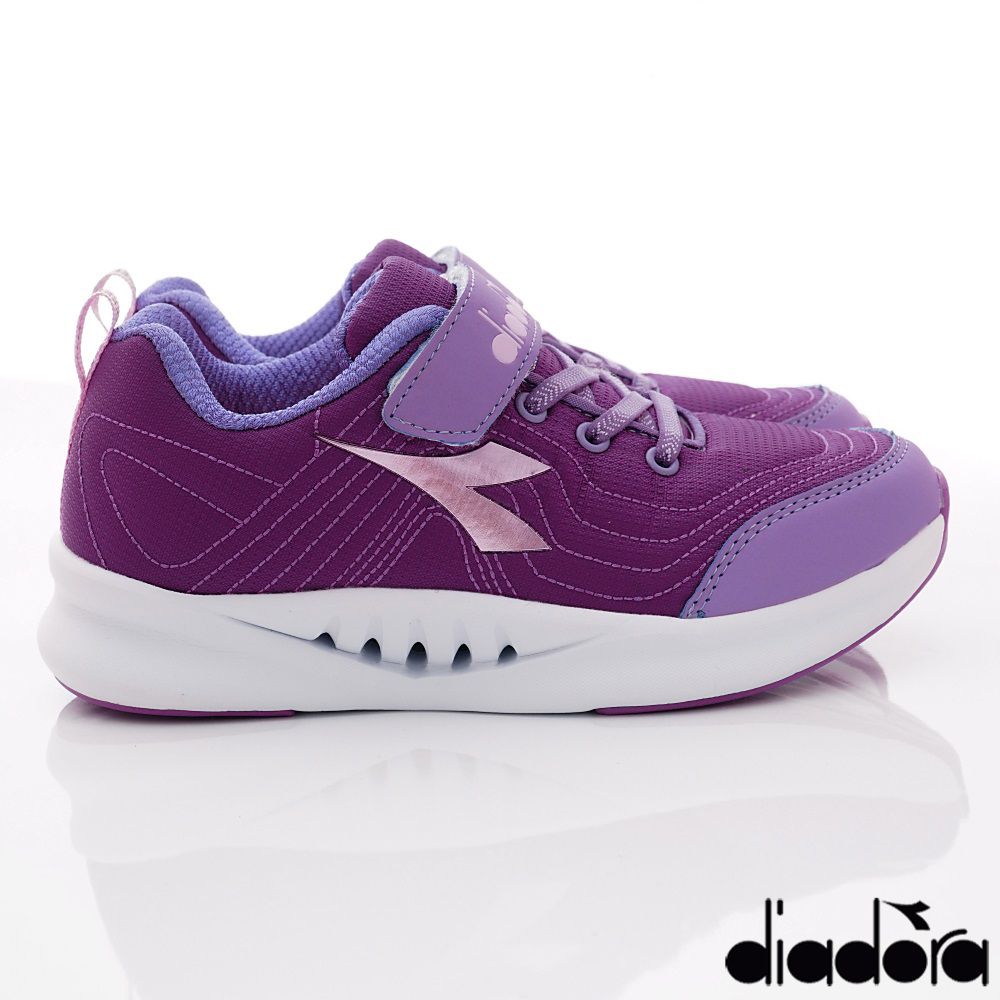 DIADORA - 春夏新品義式競速運動簡約鞋款(大童段)-紫