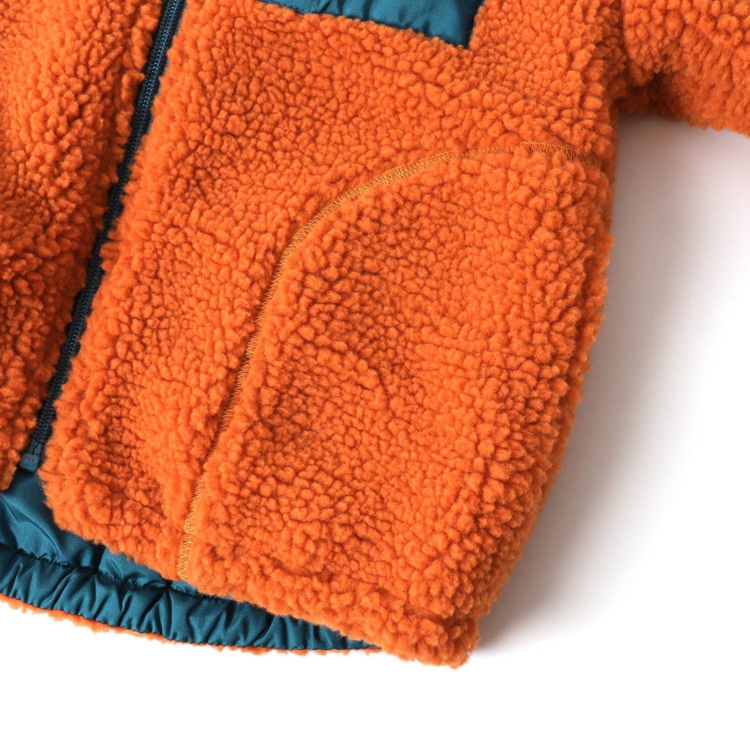 日本千趣會 - 泰迪熊短絨防風保暖外套-米杏