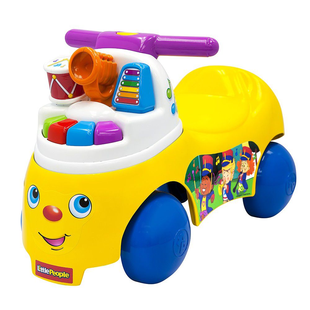 美國Fisher-Price 費雪 - 費雪牌little people 歡樂音樂家騎乘玩具