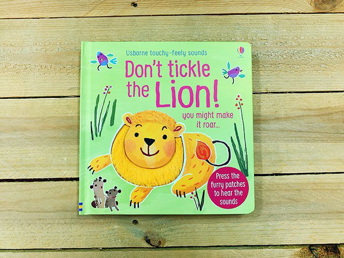 Don't tickle the Lion! 獅子搔搔癢（觸摸音效書）