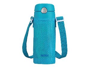 Thermos 膳魔師 - 不鏽鋼真空吸管保冷瓶370ml-Hello Kitty蘋果篇(F4004KT6)+吸管配件組