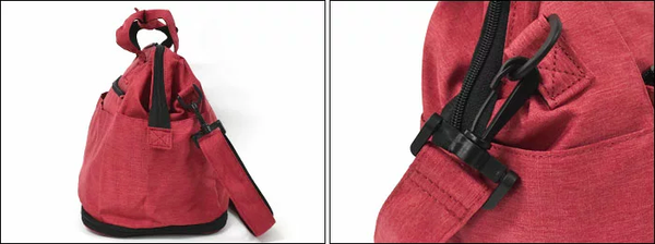 日本 Anello - 2way大開口大容量可擴充行李袋(可肩背)-灰色 (31x40x21cm)-26L