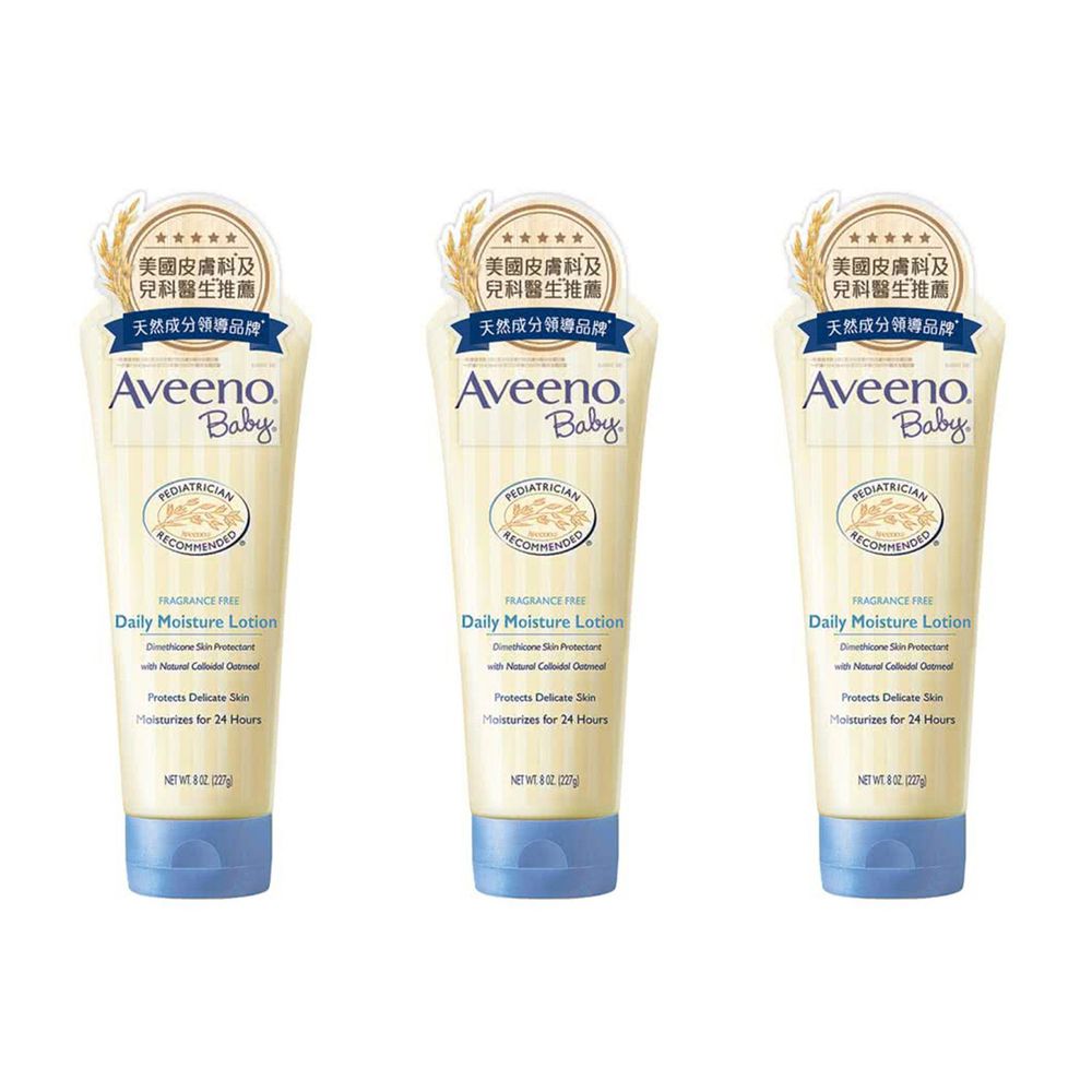 Aveeno 艾惟諾 - 嬰兒燕麥保濕乳-3入組-227g