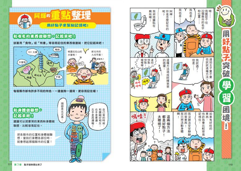 看漫畫輕鬆學：開學收心操(自我管理+快樂學習+創意思考)