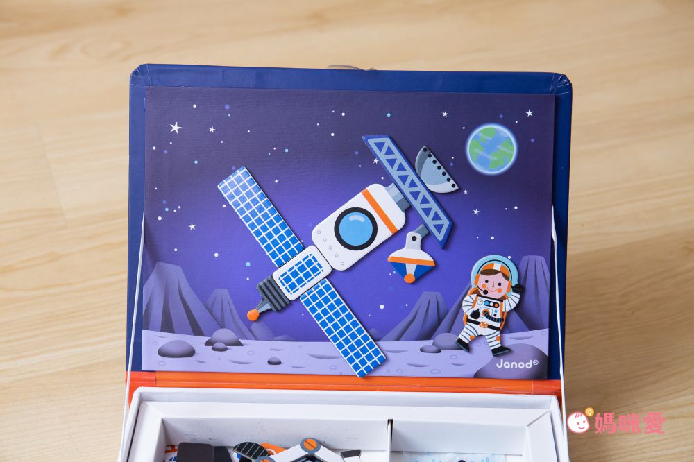 【法國Janod 磁鐵遊戲書】磁性質感外盒，好收納不弄丟