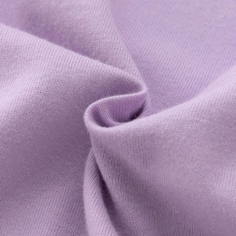 日本千趣會 - GITA 側邊蝴蝶結下擺薄紗長袖上衣-薰衣草紫