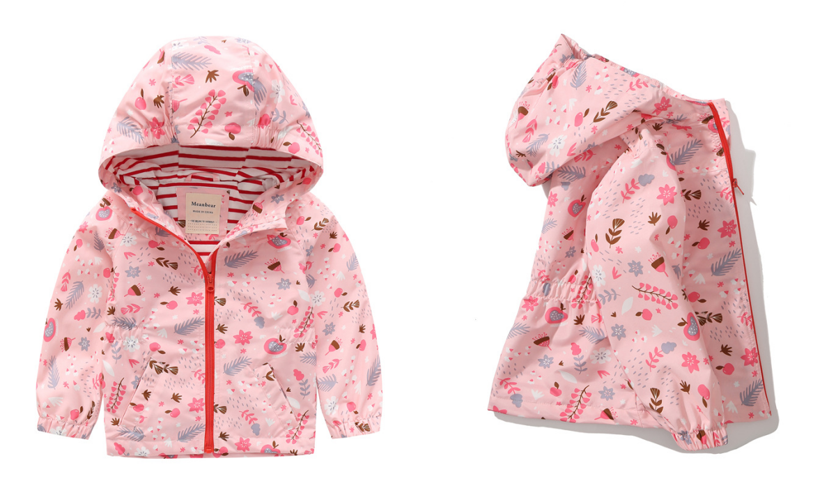 兒童防風防雨衝鋒外套，秋冬濕冷天氣必備保暖外套