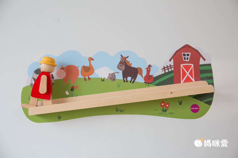 免收拾【新加坡Oribel】壁貼玩具，貼在牆上想玩就玩！
